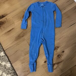 Primary baby organic zip romper